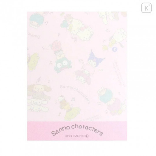Japan Sanrio Mini Notepad - Music - 2