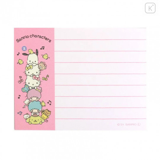 Japan Sanrio Mini Notepad - Music - 3