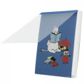Japan Moomin Mini Notepad - Moomintroll & Little My / Reading - 5