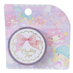 Japan Sanrio Takeimiki Washi Paper Masking Tape - Little Twin Stars / Fantasy