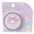 Japan Sanrio × Miki Takei Washi Paper Masking Tape - Little Twin Stars / Fantasy - 1