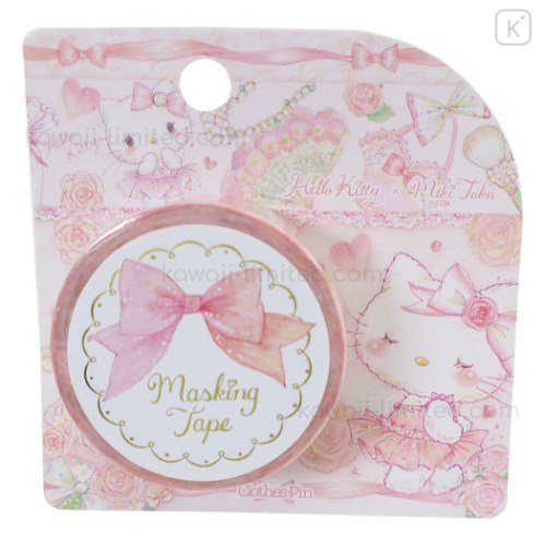 Sanrio Characters Hello Kitty Cute Washi Masking Tape☘Arts Crafts  Decorating