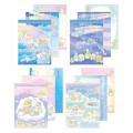 Japan San-X Mini Notepad 4pcs Set - Sumikko Gurashi / Starry Sky Walk - 1