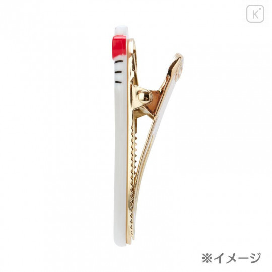 Japan Sanrio Acrylic Hair Clip - Kuromi - 4