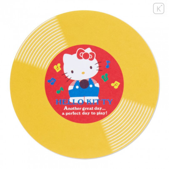 Japan Sanrio Disc Record Memo Pad - Hello Kitty - 2