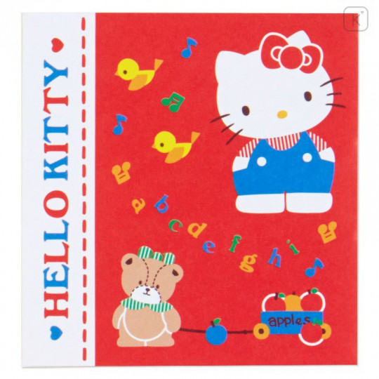 Japan Sanrio Disc Record Memo Pad - Hello Kitty - 4