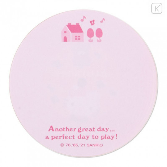 Japan Sanrio Disc Record Memo Pad - Hello Kitty - 6
