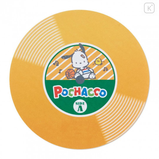 Japan Sanrio Disc Record Memo Pad - Pochacco - 3