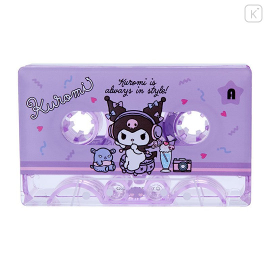 Japan Sanrio Cassette Washi Masking Tape Set - Kuromi - 2