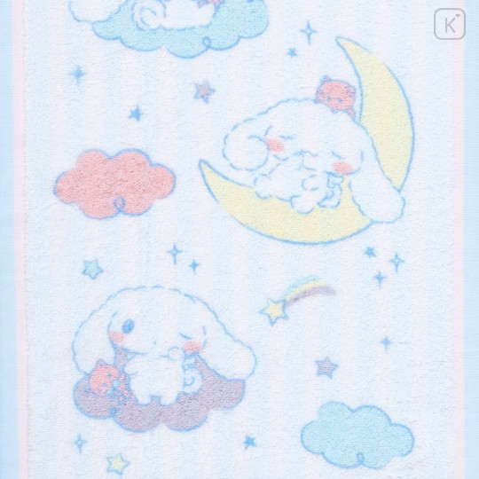 Japan Sanrio Face Towel - Cinnamoroll / Starry Sky - 3