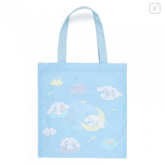 Japan Sanrio Cotton Tote Bag - Cinnamoroll / Starry Sky - 2