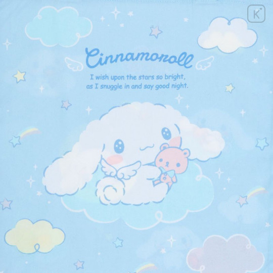 Japan Sanrio Cotton Tote Bag - Cinnamoroll / Starry Sky - 3