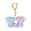 Japan Sanrio Acrylic Keychain - Puff & Poff : 45th Anniversary - 1