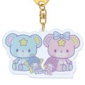 Japan Sanrio Acrylic Keychain - Puff & Poff : 45th Anniversary - 2