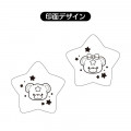 Japan Sanrio Acrylic Stand Stamp Set - Little Twin Stars Puff & Poff / 45th Anniversary - 8