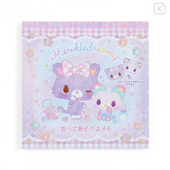 Japan Sanrio Square Memo Pad - Mewkledreamy Chia - 2