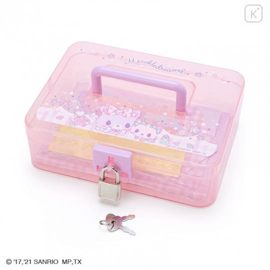 Japan Sanrio Letter Set with Lock Case - Mewkledreamy Chia - 1