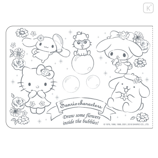 Sanrio Sticker Album - Floral - 5