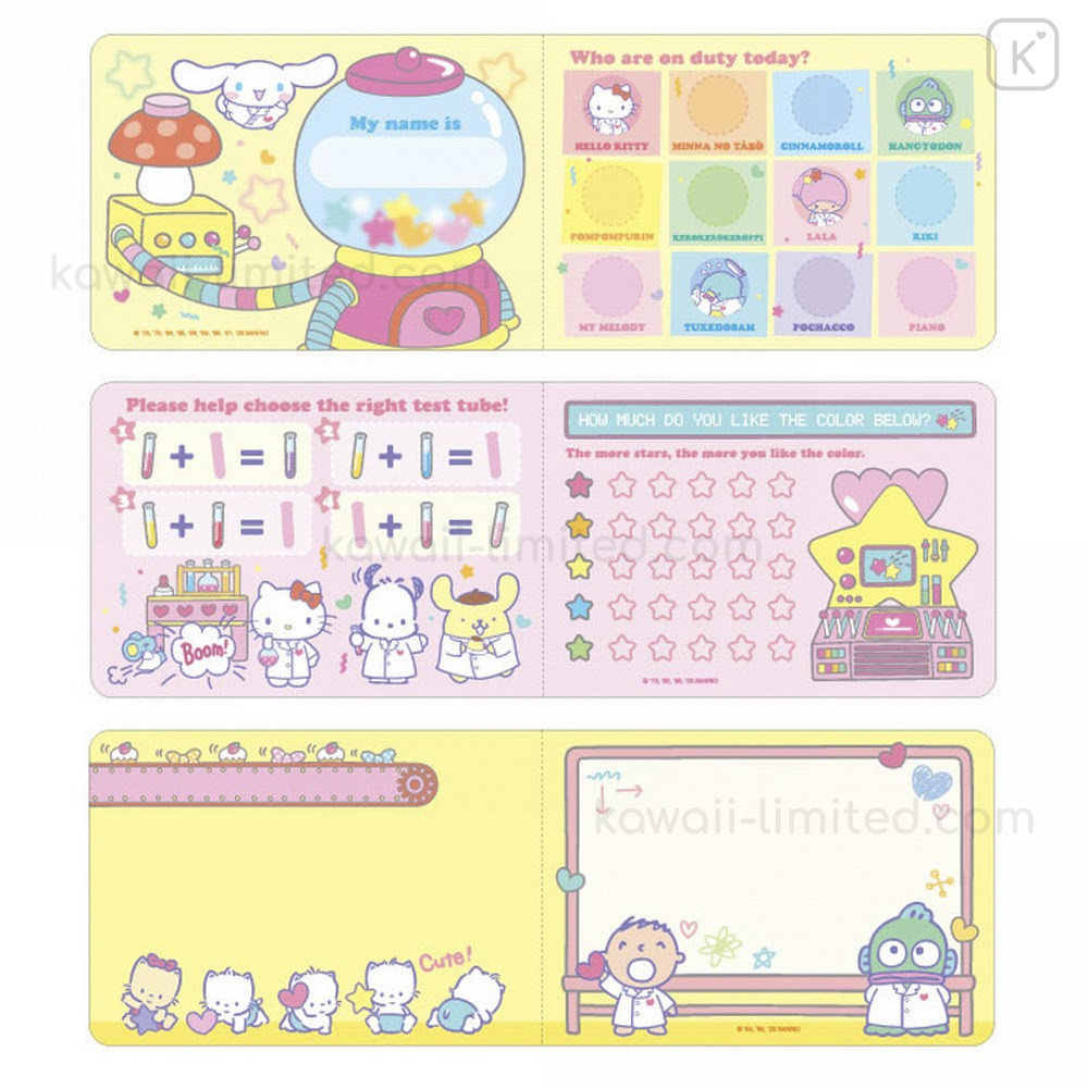 Sanrio Hello Kitty Sticker Activity Book Stickers Unused