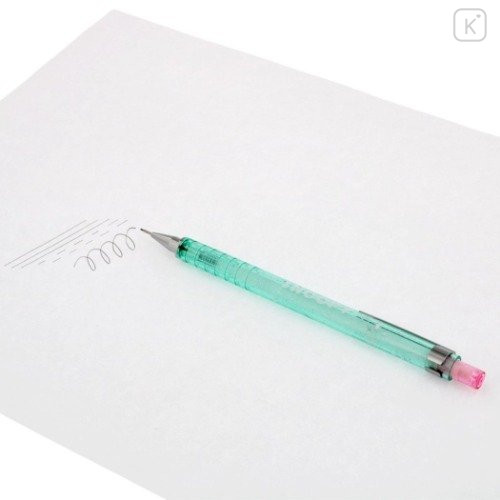 Japan Peanuts Mechanical Pencil - Snoopy / Glitter Mint Green - 3