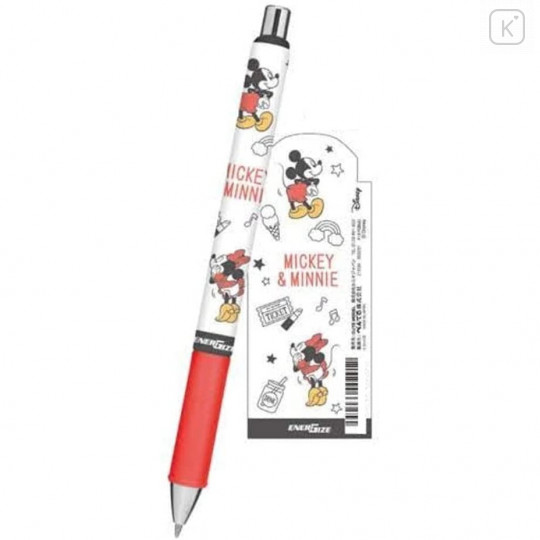 Japan Disney EnerGize Mechanical Pencil - Mickey & Minnie - 1