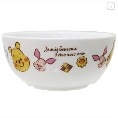 Japan Disney Porcelain Bowl - Winnie the Pooh - 1