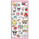 Japan Sanrio Candy Like Sticker - Pink