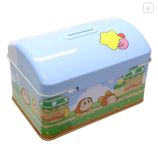 Japan Kirby Can Piggy Bank with Lock Case - Kirby & Waddle Dee : Mission - 2