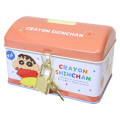 Japan Crayon Shin-chan Can Piggy Bank with Lock Case - Shinnosuke Nohara : Orange - 1