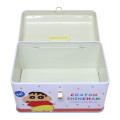 Japan Crayon Shin-chan Can Piggy Bank with Lock Case - Shinnosuke Nohara : Orange - 3