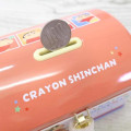 Japan Crayon Shin-chan Can Piggy Bank with Lock Case - Shinnosuke Nohara : Orange - 5
