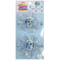 Japan Catch Teenieping Glitter Lace Hair Tie Set - Okeydokeyping Snow Blue - 1