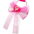 Japan Catch Teenieping Kids Hair Tie - Heartsping Ribbon Pink - 2