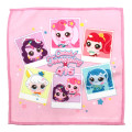 Japan Catch Teenieping Mini Towel Handkerchief - Characters Pink - 1