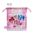 Japan Catch Teenieping Drawstring Bag (S) - Charcaters Pink - 2