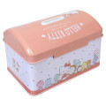 Japan Sanrio Can Piggy Bank with Lock Case - Hello Kitty & Tiny Chum - 2