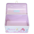 Japan Sanrio Can Piggy Bank with Lock Case - My Melody : Cake Party - 3