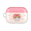 Japan Mofusand AirPods Pro 3 Soft Case - Ribbon Cat Pink - 1