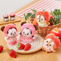 Japan Disney Store Urupocha-chan Plush - Mickey : Fruit Strawberry - 6