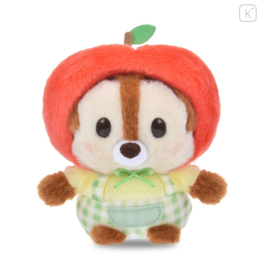 Japan Disney Store Urupocha-chan Plush - Chip : Fruit Apple - 1