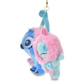 Japan Disney Store Plush Keychain - Scrump & Stitch : Glossy Fruits Cherry - 3
