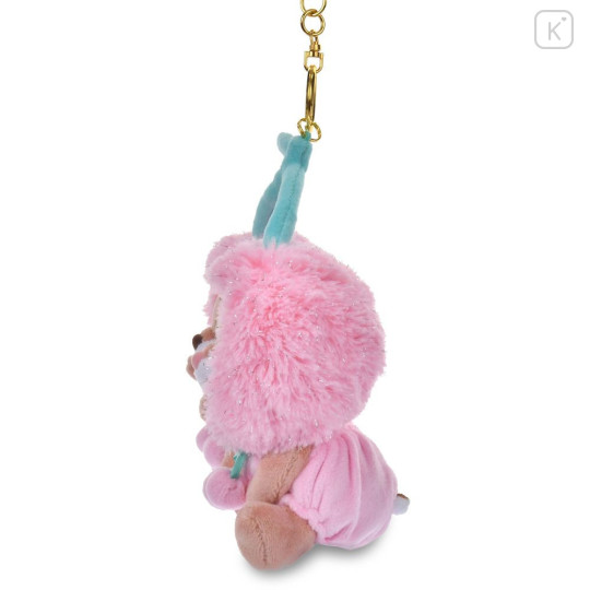 Japan Disney Store Plush Keychain - Chip & Dale : Glossy Fruits Cherry - 2