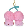 Japan Disney Store Plush Keychain - Chip & Dale : Glossy Fruits Cherry - 3