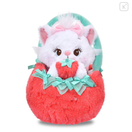 Japan Disney Store Plush Toy - Marie : Glossy Fruits Strawberry - 1