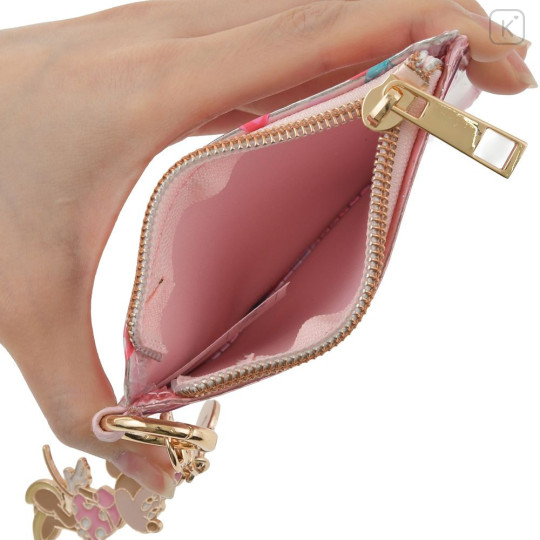 Japan Disney Store Pass Case Card Holder Pouch - Minnie : Glossy Fruits Strawberry - 5