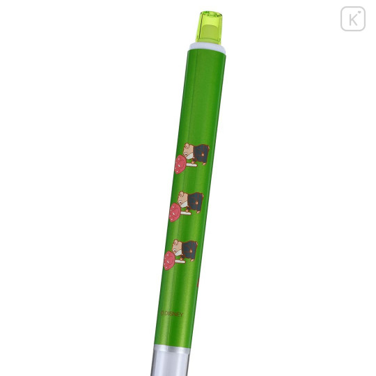 Japan Disney Store Kuru Toga Mechanical Pencil - Zootopia : Nick Wilde & Lemming Metallic Green - 5