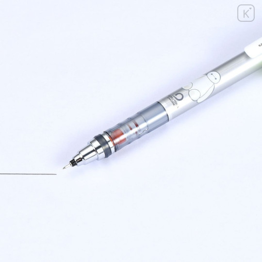 Japan Disney Store Kuru Toga Mechanical Pencil - Baymax : Metallic Silver - 6