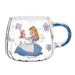 Japan Disney Store Glass Mug - Alice in Wonderland : Sakura