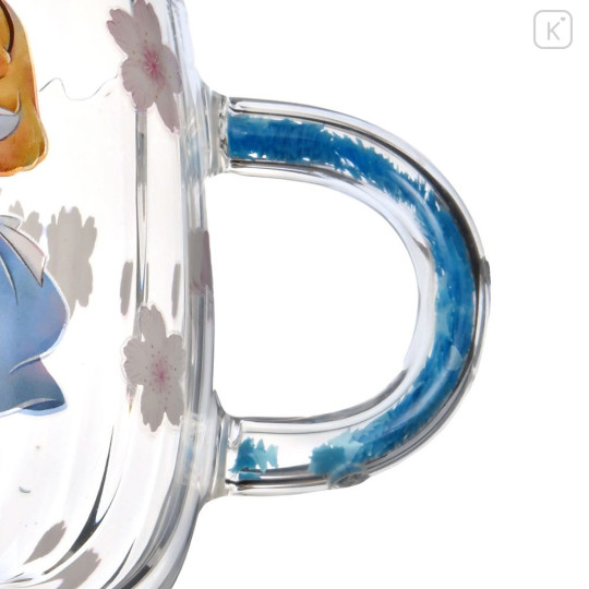 Japan Disney Store Glass Mug - Alice in Wonderland : Sakura - 5