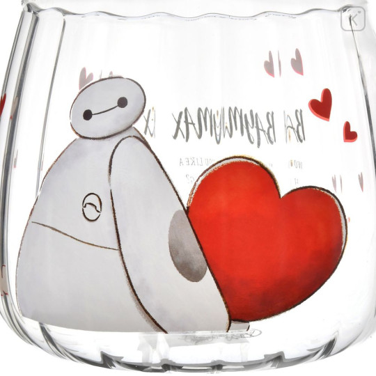 Japan Disney Store Glass Mug - Baymax : Heart - 4